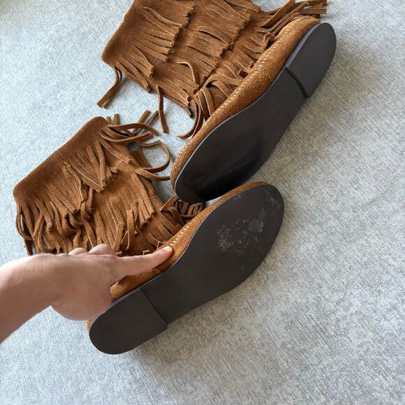 Minnetonka Suede Fringe Boots - Picture 3 of 5